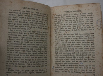 Listing 7 of 9 for Uncles Three at Kamahi. By Esther Glen. 1926, first edition.