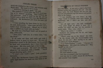 Listing 8 of 9 for Uncles Three at Kamahi. By Esther Glen. 1926, first edition.