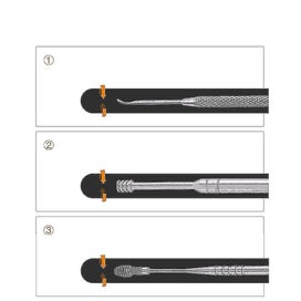 Listing 2 of 4 for 7 Pcs Ear Pick Earwax Removal Kit, Stainless Steel Reusable Ear Cleaner With Sto