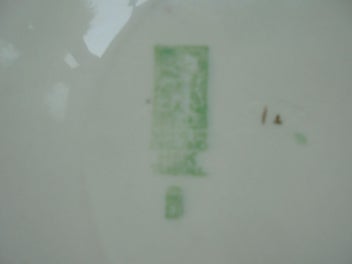 Listing 5 of 5 for H&K Tunstall (England) pretty lady serving plate - 1930s