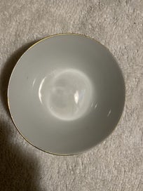Listing 8 of 8 for Small oriental bowl with Geisha/Japanese illustrated. Gilt-decorated