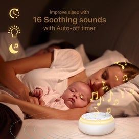 Listing 4 of 5 for White Noise Machine, Sound Machine for kids Adults Sleeping