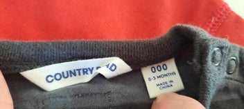 Listing 4 of 4 for Country Road bundle, 0-6 months, EUC