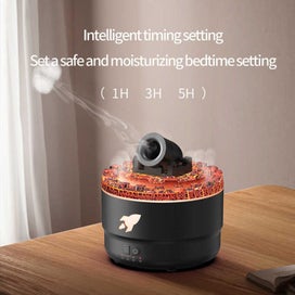 Listing 5 of 5 for Elosung White Creative Cannon Shaped Aromatherapy Diffuser With Colorful Led Lig