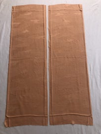 Listing 4 of 11 for Vintage Japanese Kimono Woven Silk Fabric Panels X2 Pieces