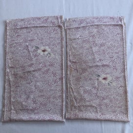 Listing 2 of 20 for Vintage Japanese Kimono Silk Panels X2 Fabric Pieces