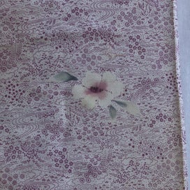 Listing 11 of 20 for Vintage Japanese Kimono Silk Panels X2 Fabric Pieces