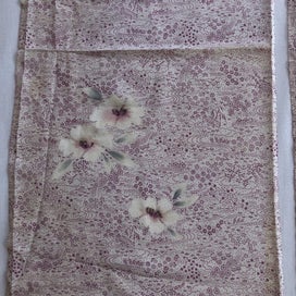 Listing 12 of 20 for Vintage Japanese Kimono Silk Panels X2 Fabric Pieces