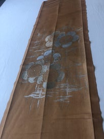 Listing 9 of 16 for Vintage Japanese Woven Silk Fabric Piece