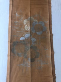 Listing 13 of 16 for Vintage Japanese Woven Silk Fabric Piece