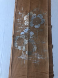 Listing 14 of 16 for Vintage Japanese Woven Silk Fabric Piece