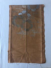 Listing 15 of 16 for Vintage Japanese Woven Silk Fabric Piece