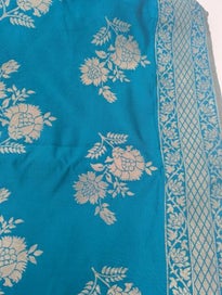 Listing 4 of 6 for Stunning Banarasi Silk Sari or Dupatta from India