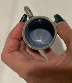 Listing 6 of 7 for Wade Blue-Grey Miniature Mug - Gorgeous