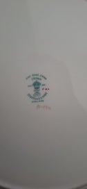 Listing 2 of 2 for STAFFORDSHIRE BONE CHINA CAKE PLATE STAMPED