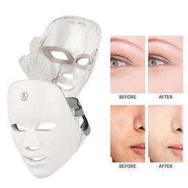 Listing 8 of 9 for 7 Colors LED Light Photon Face Mask Rejuvenation Skin Care Therapy Wrinkles