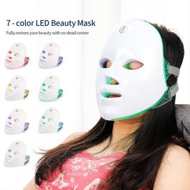 Listing 9 of 9 for 7 Colors LED Light Photon Face Mask Rejuvenation Skin Care Therapy Wrinkles