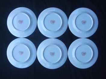 Listing 8 of 12 for NORITAKE ~ BLUE HILL ~ SIDE PLATES X 6 ~