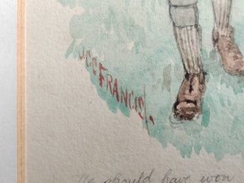 Listing 4 of 7 for Signed Watercolour - Football - Humorous