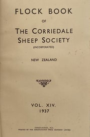 Listing 1 of 4 for FLOCK BOOK: Of The Corriedale Sheep Society (Inc) New Zealand, Vol. 14, 1937