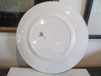 Listing 5 of 5 for MALING LARGE RARE HAND PAINTED PLATE