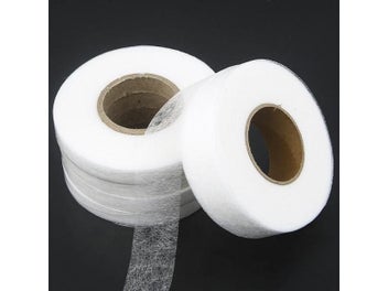 Listing 5 of 10 for 64Meters Black White Double-sided Interlining Adhesive Fabric Sewing Tape