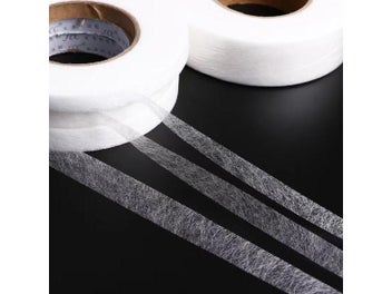 Listing 8 of 10 for 64Meters Black White Double-sided Interlining Adhesive Fabric Sewing Tape