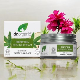 Listing 1 of 6 for DR ORGANIC RESCUE CREAM | Redness | Dehydrated | Tight | Dry Skin | Hemp Oil