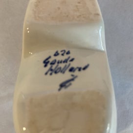 Listing 7 of 8 for Delft Blue and White Gouda Holland Clog - Gorgeous