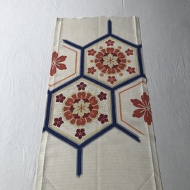 Listing 3 of 14 for Vintage Japanese Woven Silk Fabric Piece