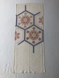 Listing 14 of 14 for Vintage Japanese Woven Silk Fabric Piece