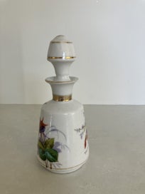 Listing 4 of 16 for Beautiful hand-painted antique perfume bottle