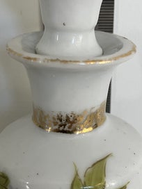 Listing 16 of 16 for Beautiful hand-painted antique perfume bottle