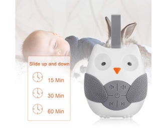 Listing 2 of 5 for Baby Sleep Pacifier Shusher, Sound Machines Owl Soothing Sleep Aid Bab