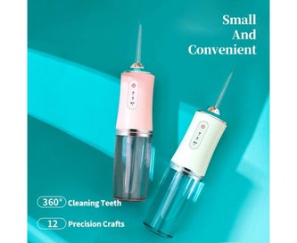 Listing 2 of 6 for Portable Oral Irrigator USB Rechargeable Dental Pulse Water Flosser Jet 220ML