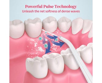 Listing 3 of 6 for Portable Oral Irrigator USB Rechargeable Dental Pulse Water Flosser Jet 220ML