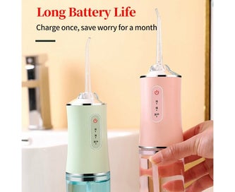 Listing 4 of 6 for Portable Oral Irrigator USB Rechargeable Dental Pulse Water Flosser Jet 220ML