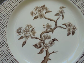 Listing 2 of 5 for J&G Meakin 'Innocence' lunch plate (Ironstone)