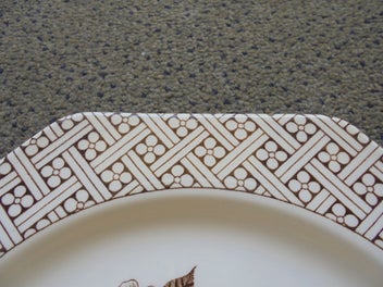 Listing 3 of 5 for J&G Meakin 'Innocence' lunch plate (Ironstone)