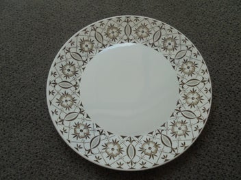 Listing 1 of 4 for Mid Century Modern - English dinner plate - 'Florence'