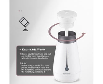 Listing 5 of 6 for 800mL Personal Colorful Mist Humidifier Portable USB Humidifier with 2