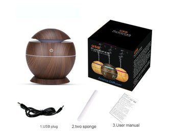 Listing 6 of 6 for USB Humidifier 7 Color LED Lights Oil Aroma Diffuser Cool Mist Maker N