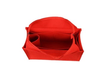 Listing 7 of 10 for Purse Insert Organizer For BOOK Tote Bag Insert Premium Purse Felt Insert