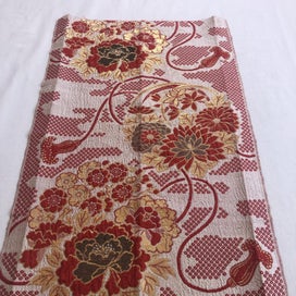 Listing 4 of 12 for Japanese Woven Silk Vintage Fabric Piece