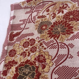 Listing 11 of 12 for Japanese Woven Silk Vintage Fabric Piece