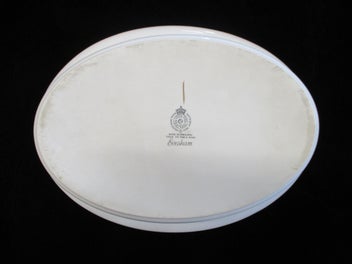 Listing 3 of 6 for BR 9311 - Oval Pie Dish - Fine Porcelain - Royal Worcester - Evesham