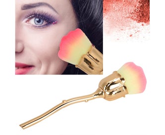 Listing 7 of 8 for Rose Shaped Professional Nail Art Dust Removal Brush Portable Blusher