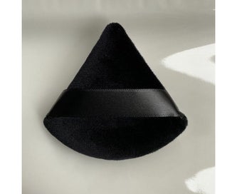 Listing 3 of 3 for 2PCS Black and white soft triangle powder puff makeup powder puff makeup ha