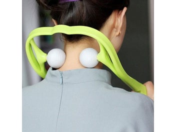 Listing 6 of 10 for BYEPAIN Neck Massager For Neck Shoulder Waist Lower Leg Cervical Massager Dual