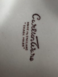 Listing 6 of 6 for Carltonware Seashell salt and pepper shaker and condiment retro cruet set